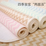 Детский водонепроницаемый дышащий хлопковый матрас, можно стирать