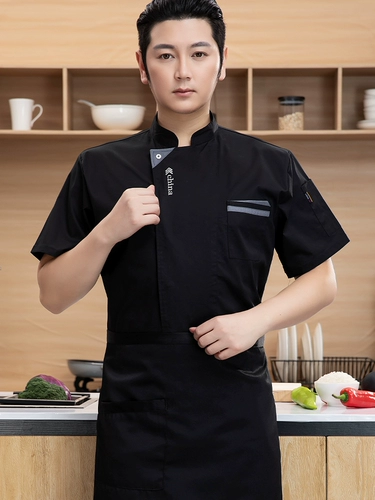 Шеф -повар Работа для одежды с коротким рукавом летняя настройка
