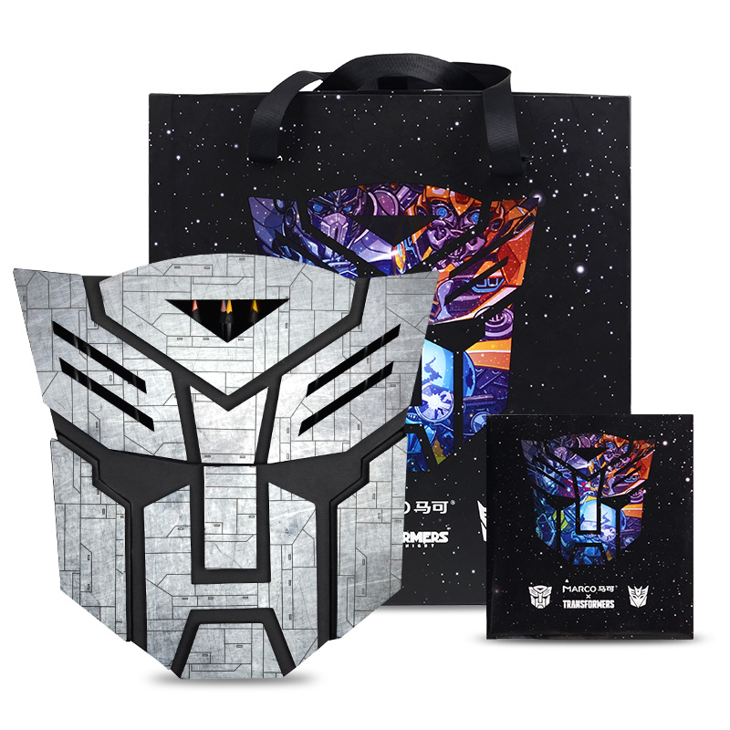 Marco Transformers Color Pencil Gift Box IP Series Oily Glare Black Wood Color Pencil Students Painting Professional Fine Art Design (gift giving preference)