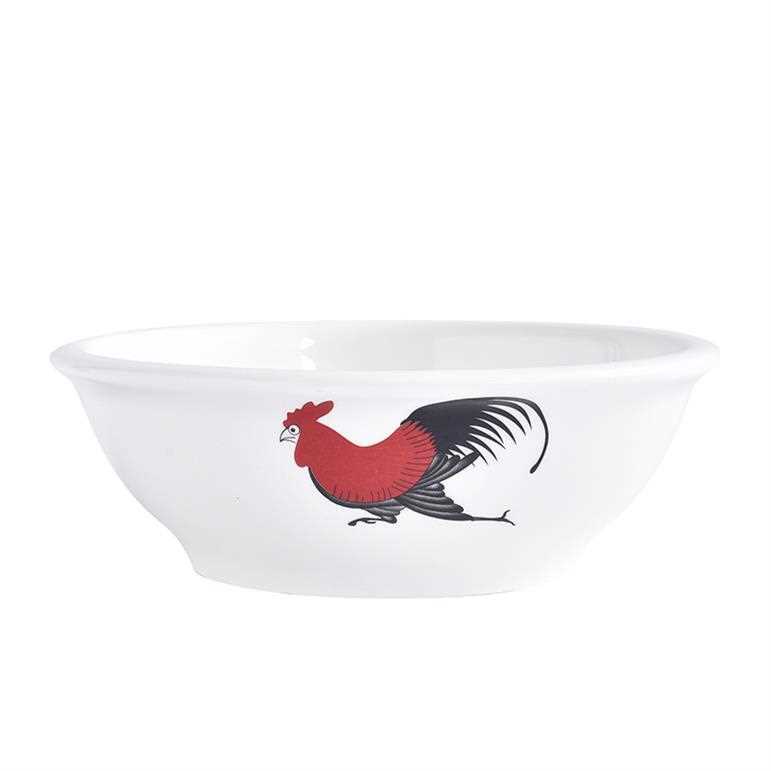 Ceramic rooster bowl of rice to eat noodles big rooster always home old nostalgic Hong Kong style restoring ancient ways is Stephen chow big bowl