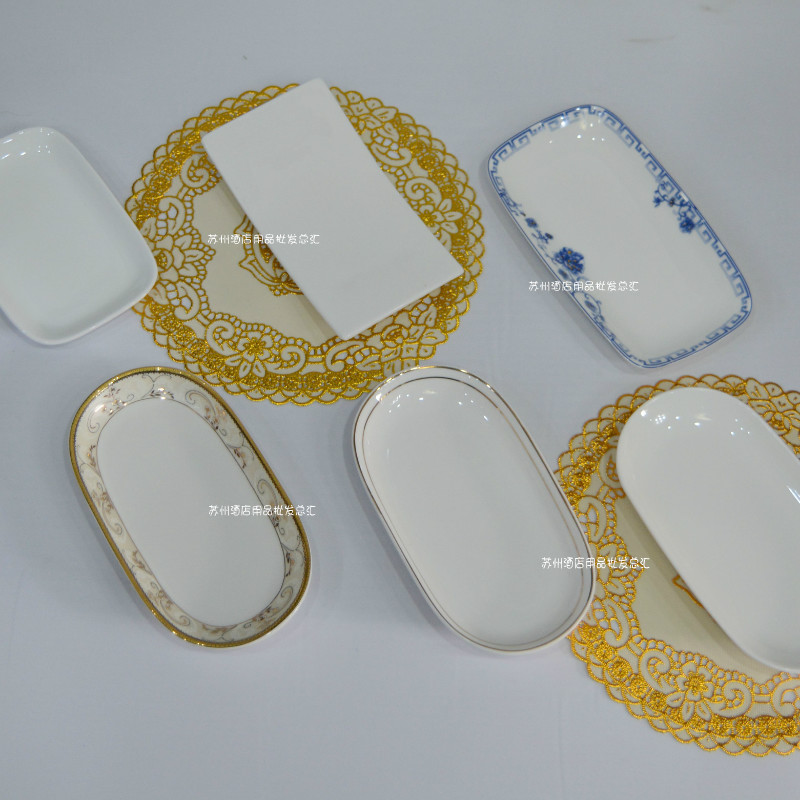 Ceramic towel holder, upscale hotel towel up phnom penh dish and hand towels small square plate tray was dim sum dishes