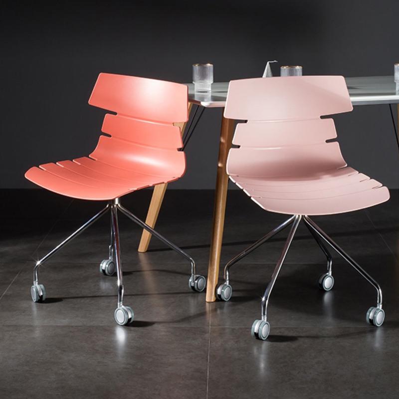 Simple conference chair Hotel bed and breakfast chair without armrest Training chair Stacking office chair Dining room chair Guest negotiation chair