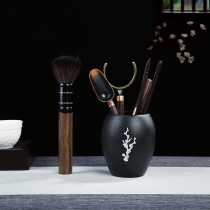 Shou Tao Man Tea Ceremony Six Gentlemen Set Kung Fu Tea Set Accessories 6 Piece Home Tea Knife Tea Set