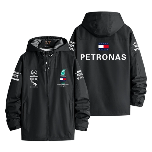 Mercedes GP Mercedes AMG Team F1 Racing Cust Hamilton Coat Wursbreaker Men's Olde