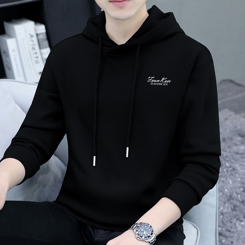 Men's Sweatshirt Autumn and Winter Hoodie New Trendy Brand Versatile Loose Hooded Top Casual Youthful Fashion Jacket Men's Clothing