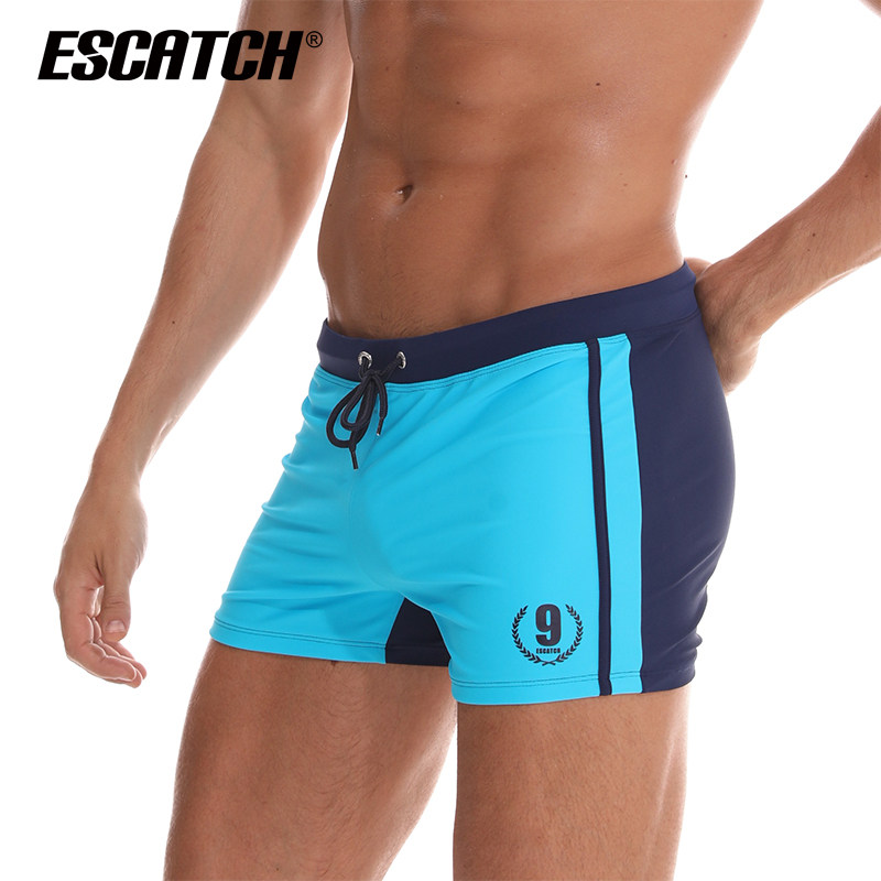 Swimming Pants Men's Defense Awkward Men's Flat Corner Big Code Loose Speed Dry Swimming Shorts Spa Double Swimsuit Beach Pants-Taobao