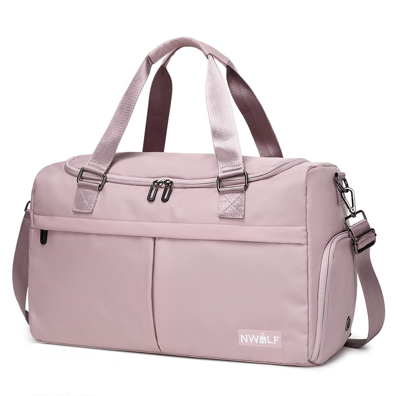 Travel Bag for Women, Large Capacity, Portable, Short-Distance, Fashionable, Lightweight Luggage Bag for Men, Business Trip, Travel, Dry and Wet Separation, Fitness Bag