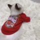 Cat clothes, autumn and winter New Year clothes, plus velvet to keep warm, blue cat cloth, British short kitten, pet dog, anti-shedding