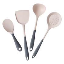 Silicone spatula cooking spatula household spoon food grade high temperature resistant cooking spoon non-stick special kitchen utensil set
