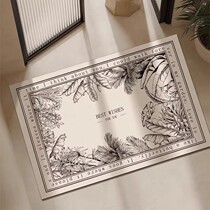 Diatom mud absorbent floor mat bathroom bathroom non-slip foot mat toilet bathroom kitchen entrance door entrance