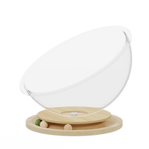 Space capsule cat nest for all seasons summer kennel turntable cat toy cat bed integrated semi-enclosed acrylic ice nest