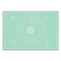 Food grade kneading mat thickened silicone dumpling mat panel and dough mat household chopping board rolling plastic plate