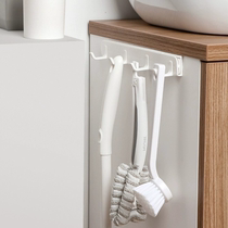 Retractable shelf gap hook free punch wall hanging hook cabinet home daily set