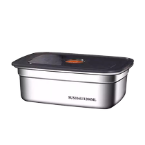 New style crisper box 304 stainless steel food grade refrigerator special sealed lunch box with lid for storage and freezing
