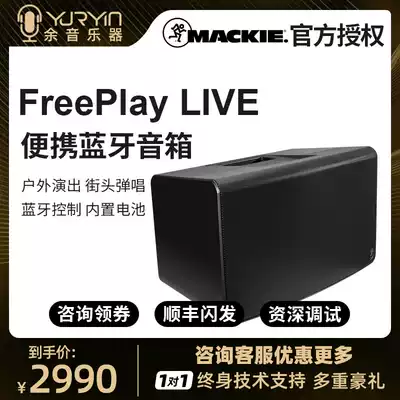 RunningMan Freeplay Live Portable guitar Playing and singing Speaker Outdoor street singing sound