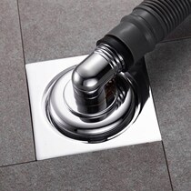 Washing machine floor drain special joint three-way drainage sewer pipe deodorant and overflow water toilet cover two-in-one