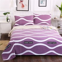 100 percent cotton sheets thickened cotton sheets single cotton coarse cloth mat single piece three-piece set double 2 0