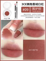 09 TAUPE BEIGE «Hearth Brown» - 0,2 г В комплект входит кисть для губ + тонкая кисть.