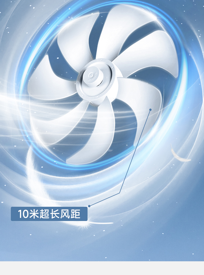 Gree 格力  静音7叶仿生落地电风扇 图4
