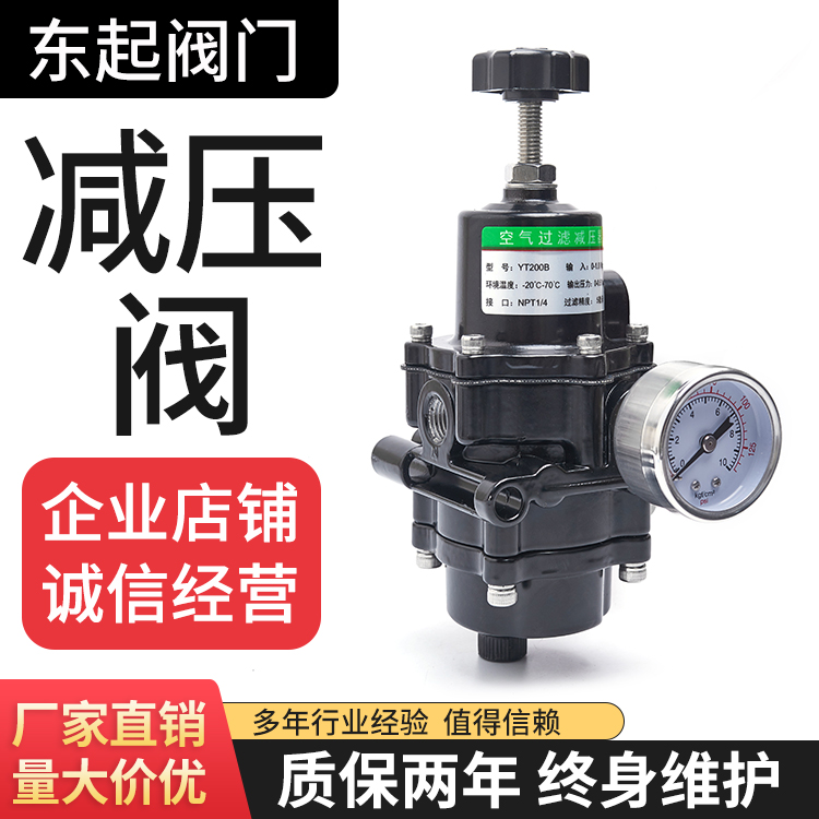 Air-source air filtration pressure YT200B YT200B T50 QFH-261 QFH-261 valve filter pressure reducing valve