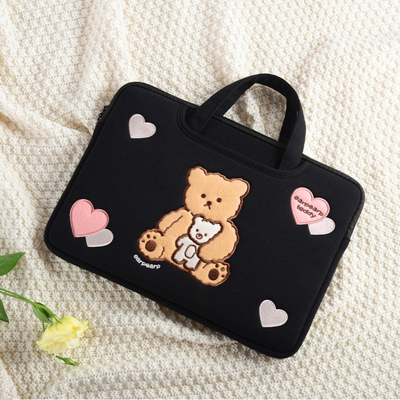 Shockproof computer bag liner bag cute to apply female hand Apple Huawei 13 3 14 15 6-inch notebook