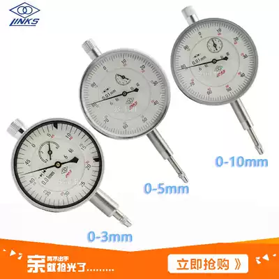 Ha-volume pointer type dial indicator 0-5 0-10mm0-20 mechanical dial indicator high-precision shockproof universal table