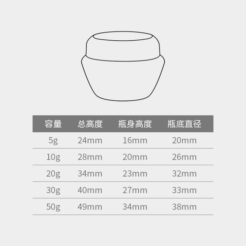 Бутылка, крем для глаз, баночка для крема, косметическая тара, портативный комплект для путешествий, 10 грамм, пробник