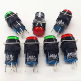 AB6-A Самозащитный 3-контактный источник питания запускает кнопка AD16 AL6-M Сбразование 5-контактного света 16-мм выключатель LA16