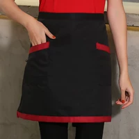 Футболка-фартук черная с красным шортиком