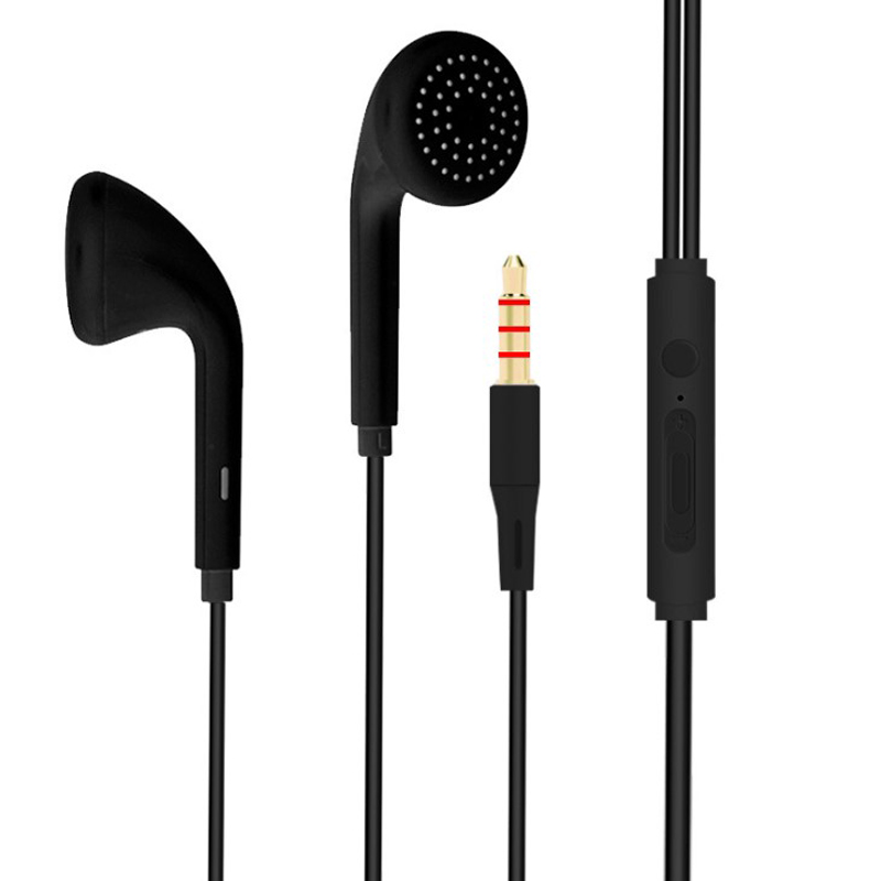 S16 With Michael Call And Volume Adjustment [Black]Original quality goods currency Earphone line vivo Huawei millet oppo In ear bass Earplugs motion