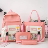 Ранец, сумка через плечо, брендовый летний рюкзак, в корейском стиле, для средней школы, 2021 года