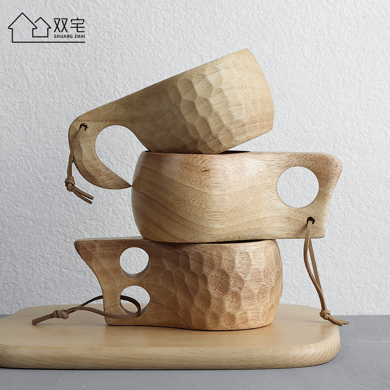Finnish Wooden Cup Wooden Milk Cup Outdoor Camping Portable Cup Kuksa Nordic Style Coffee Cup Tea Cup Finnish Wooden Cup Wooden Milk Cup Outdoor Camping Portable Cup Kuksa Nordic Style Coffee Cup Tea Cup