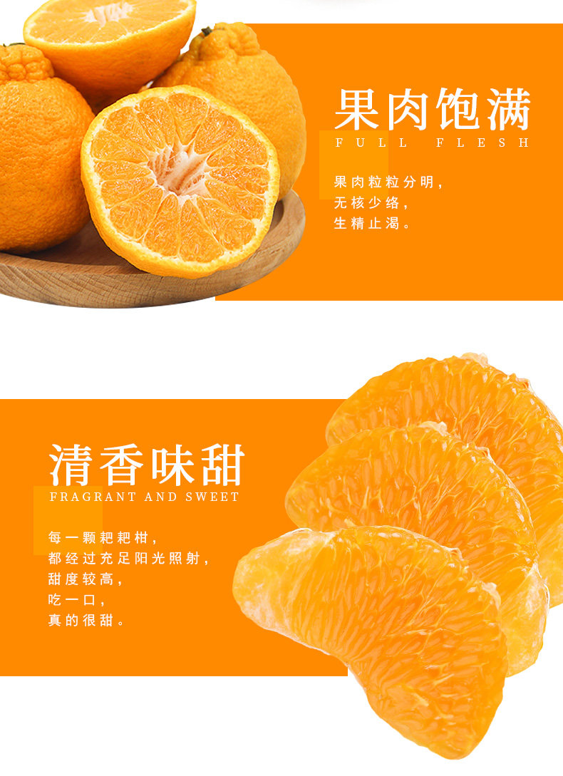 四川不知火丑橘 耙耙柑 5斤 图3