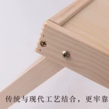 Дорожное деревянное простое складное снаряжение для кемпинга для кровати, татами