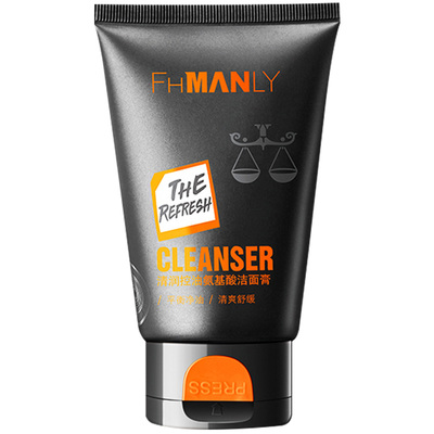 【男人帮】清爽控油氨基酸洁面膏100g