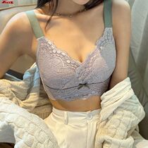 Speed Plastic Adjustment Type Underwear Thin section No steel ring Poly-Woo Adjustment Suit Upper Torme Back Anti Drooping Collection of Breast Milk Bra