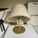 Japanese-Style Niche Instagram Trendy Brand Knitted Bucket Hat for Women, Autumn and Winter Fashion Versatile Face-Slimming Fisherman Hat, Warm Hat