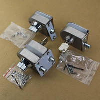 Micro Double -Sided Single -Arup Plugure -in Стеклянная дверь магазин магазин блокировки -без стеклянной дверной дверной дверной дверной дверной заглушка -в блокировке