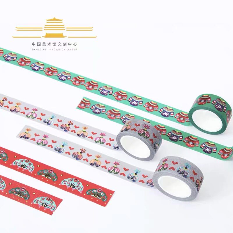 剪花娘子库淑兰幸福系列:中国美术馆旗舰店里的创意和纸胶带艺术盛宴-文化创意文具-淘宝百科网