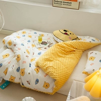 Желтый vieni xn [Quilt Doudou+осень и зимнее стеганое одеяло] Съемное мытье