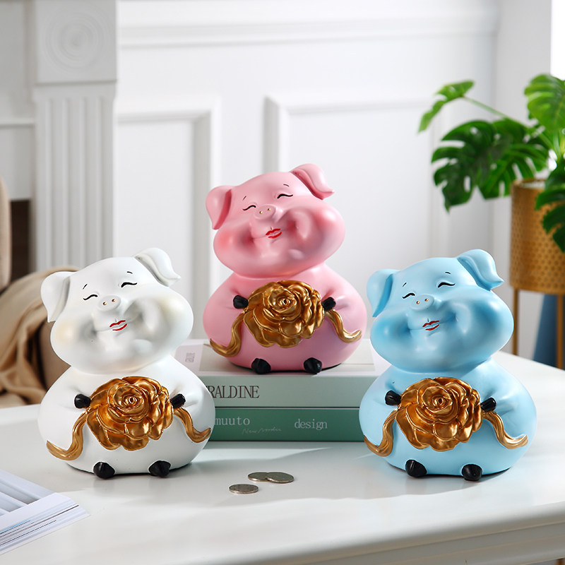 Cash Piggy Deposit Pot Large Capacity Children's Net Red Deposit Money Silo Send Boy Girl Cartoon Personality Cute Not To Be Taken