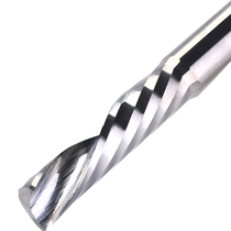 Aatool alloy left-handed single-edged knife tungsten steel spiral milling cutter CNC engraving knife 5 6 8mm advertising cutting knife