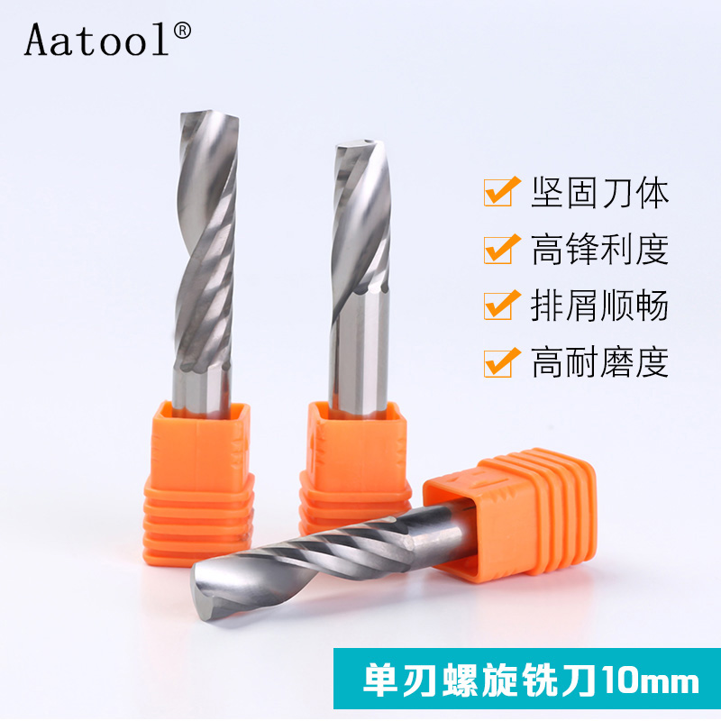 Tungsten Steel Single-Edged Knife Numerical Control Engraving Knife 8 10 12mm Advertisement Cutting Knife Wood Working Open Material Cutter Alloy Milling Cutter