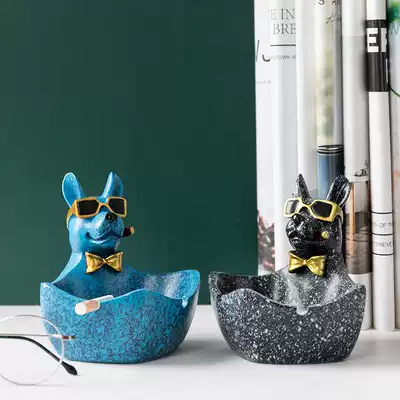 Ashtray home living room creative Nordic deer personality trend fashion windproof fly ash big ashtray to send boyfriend