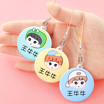 Childrens name stickers kindergarten custom name stickers no seam badges garden emblem baby entrance supplies buckle name tag