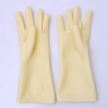 10 pairs of Dongfang red rubber gloves thickened beef tendon latex rubber waterproof housework washing gloves