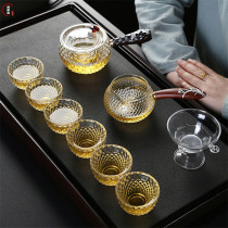 JERYOUN glass tea set home office Japanese kung fu teapot tea cup tea sea Cover bowl high grade