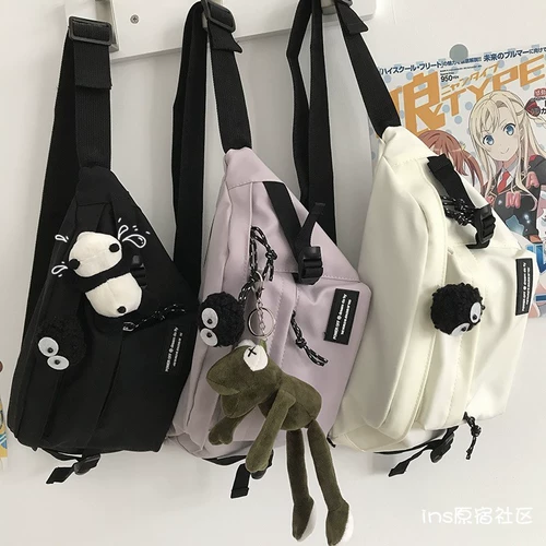 Tide, японская сумка через плечо, нагрудная сумка подходит для мужчин и женщин, скейтборд для велоспорта, универсальная поясная сумка, Южная Корея, в японском стиле, в корейском стиле