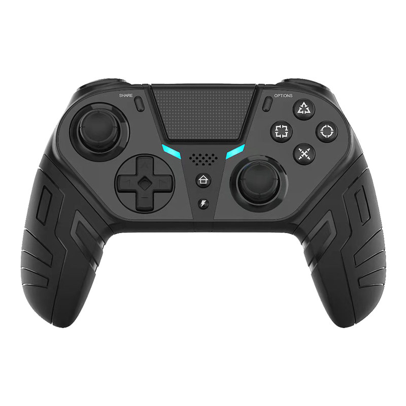 Honcam Ps4 Controller Ps4Pro Game Controller Ps4 Elite Wireless Bluetooth Motion Sensing Vibration Suitable for Ps4 / Ios13 and Above / Android9 and Above Bluetooth 5.0
