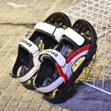 Летние детские сандалии для мальчиков, небольшие туфли, пляжная обувь, сезон 2021, подходит для подростков, мягкая подошва